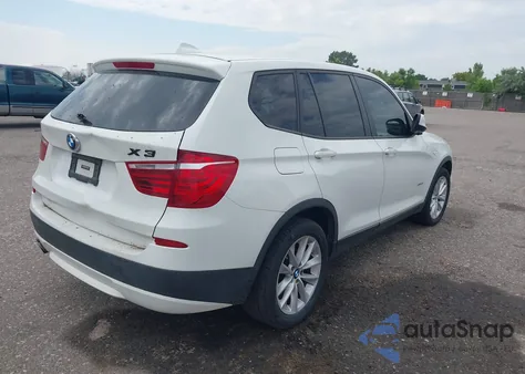2013 BMW X3 xDrive28I из США, поврежденный, VIN 5UXWX9C57D0A29729